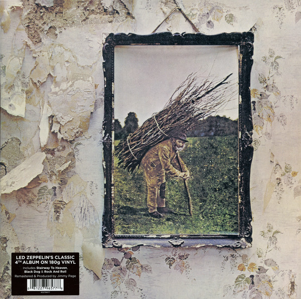 Led Zeppelin - Untitled (IV), LP, vinila plate, 12&quot; vinyl record