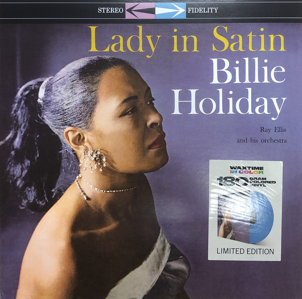 Billie Holiday - Lady In Satin, LP, vinila plate, 12&quot; vinyl record, COLOURED VINYL