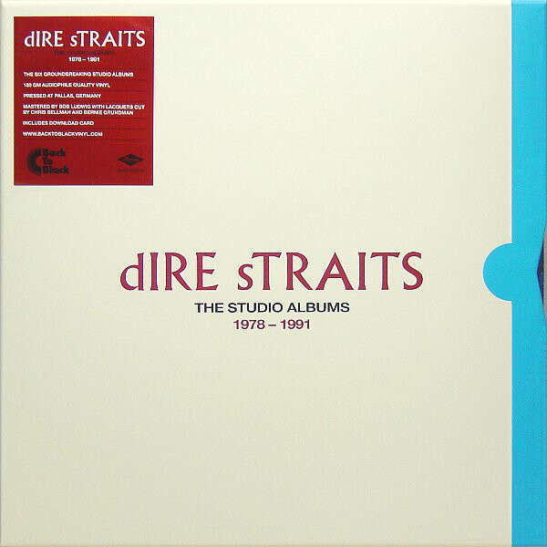 Dire Straits - The Studio Albums 1978 - 1991 (6 Albums), 8LP Box Set, 8 vinila skaņuplates, 12&quot; vinyl record