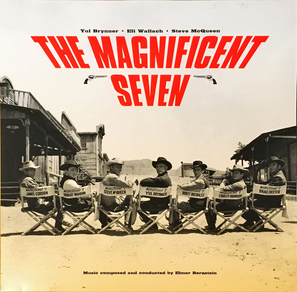 Elmer Bernstein - The Magnificent Seven, LP, vinila plate, 12&quot; vinyl record, COLOURED VINYL