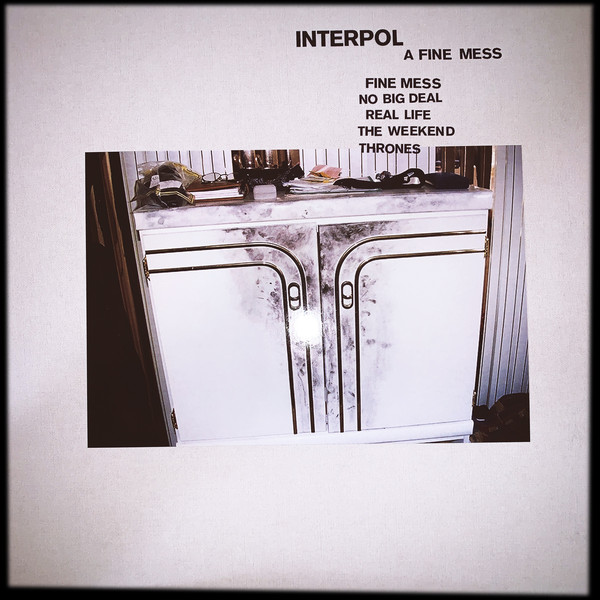 Interpol - A Fine Mess , Maxi-Single, 45 RPM, 12&quot; vinyl record