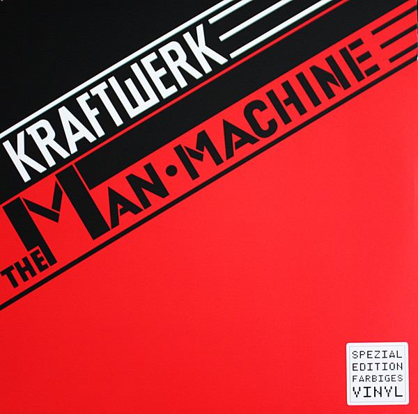 Kraftwerk - The Man Machine, LP, vinila plate, 12&quot; vinyl record, COLOURED VINYL