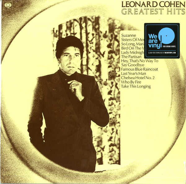 Leonard Cohen - Greatest Hits, LP, vinila plate, 12&quot; vinyl record