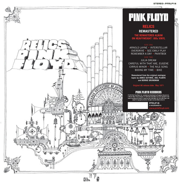 Pink Floyd - Relics, LP, vinila plate, 12&quot; vinyl record