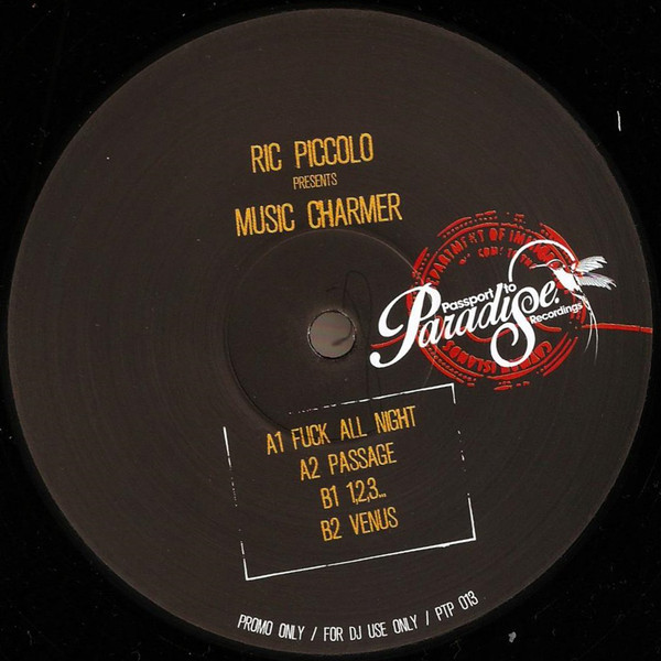 Ricardo Piccolo - Music Charmer, Maxi-Single, 45 RPM, 12&quot; vinyl record