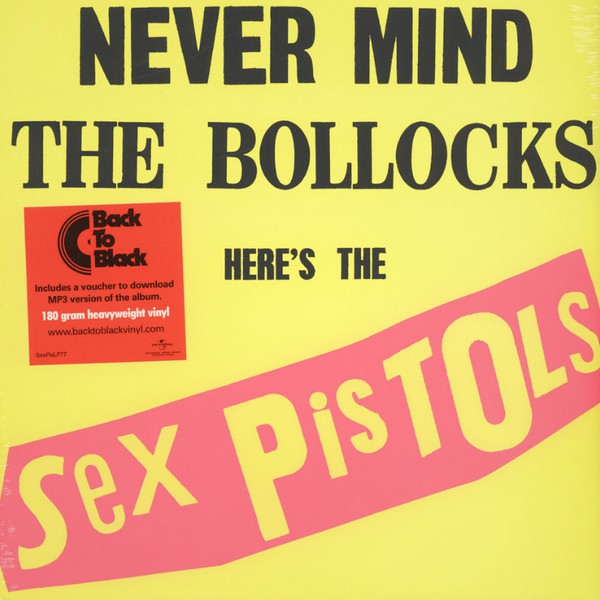 Sex Pistols - Never Mind The Bollocks, Here's The Sex Pistols, LP, vinila plate, 12&quot; vinyl record