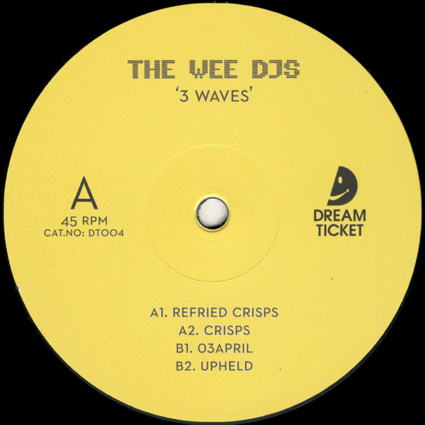The Wee DJs - 3 Waves, Maxi-Single, 45 RPM, 12&quot; vinyl record