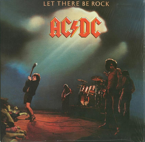 AC/DC - Let There Be Rock, LP, vinila plate, 12&quot; vinyl record