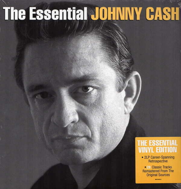 Johnny Cash - The Essential Johnny Cash, 2LP, vinila plate, 12&quot; vinyl record