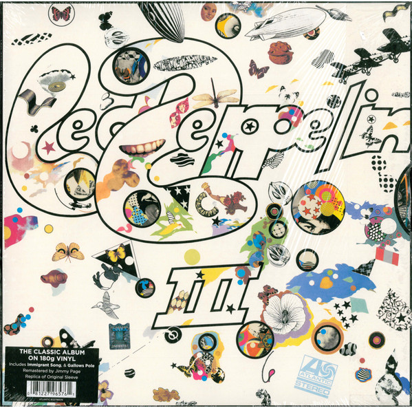 Led Zeppelin - Led Zeppelin III, LP, vinila plate, 12&quot; vinyl record