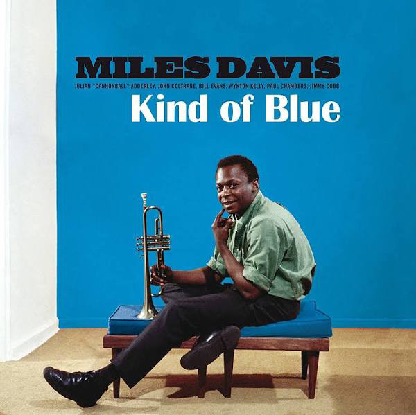 Miles Davis - Kind Of Blue, LP, vinila plate, 12&quot; blue vinyl record, Coloured vinyl