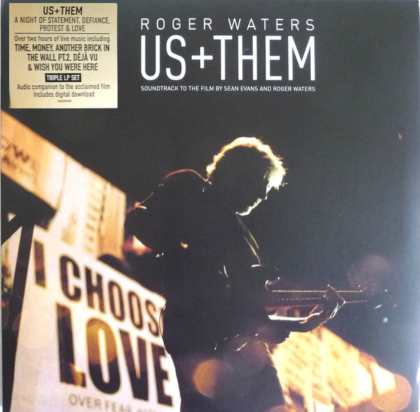 Roger Waters - Us + Them, 3LP, vinila plate, 12&quot; vinyl record