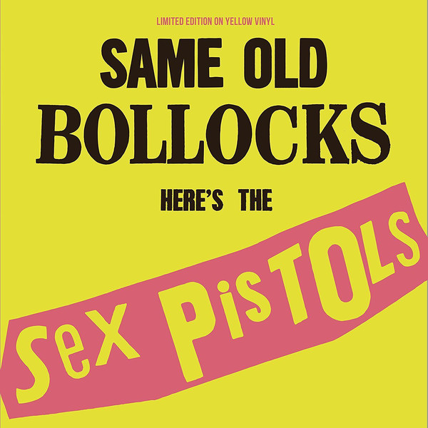 Sex Pistols - Same Old Bollocks Here's The Sex Pistols, LP, vinila plate, 12&quot; vinyl record, Yellow Vinyl