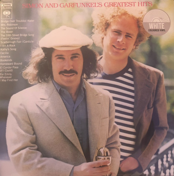 Simon &amp; Garfunkel - Greatest Hits, LP, vinila skaņuplate, 12&quot; White vinyl record