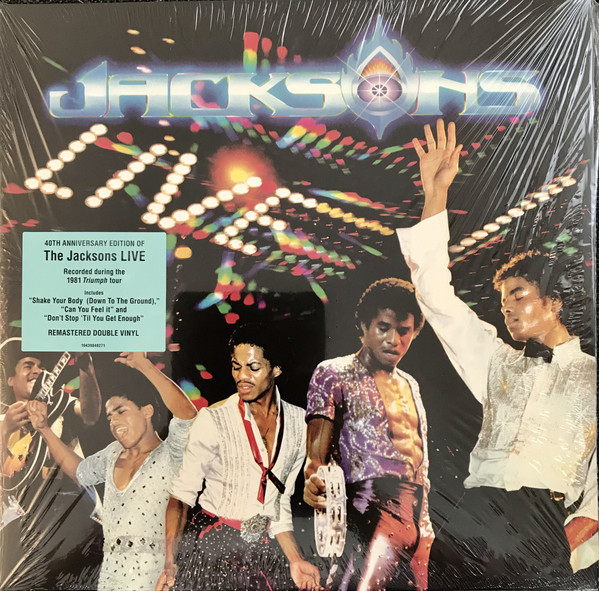 The Jacksons - Live, 2LP, vinila plates, 12&quot; vinyl record
