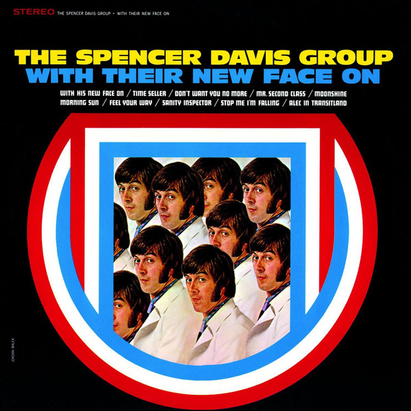 The Spencer Davis Group - With Their New Face On, LP, vinila plate, 12&quot; Red Transparent vinyl record