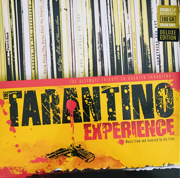 Various - The Tarantino Experience, 2LP, vinila plates, 12&quot;, Red &amp; Yellow vinyl