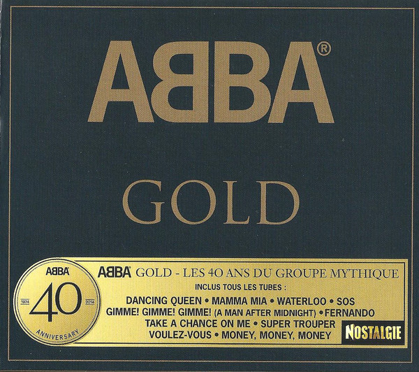 ABBA - Gold (Greatest Hits), CD, Digital Audio Compact Disc