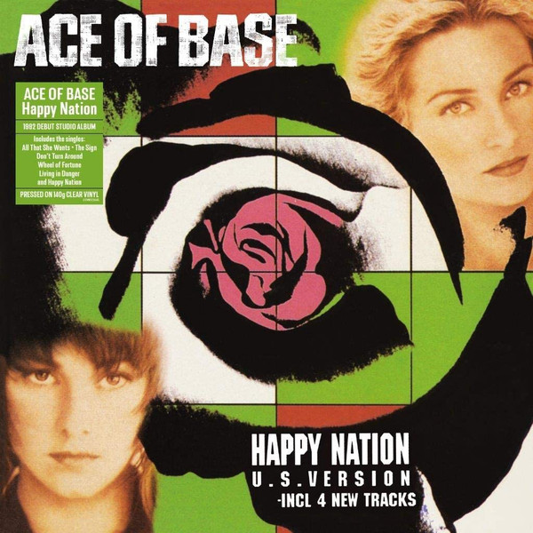 Ace Of Base - Happy Nation (U.S. Version), LP, vinila plate, 12&quot; vinyl record
