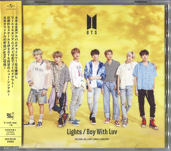 BTS  - Lights / Boy With Luv, CD, Digital Audio Compact Disc, +DVD