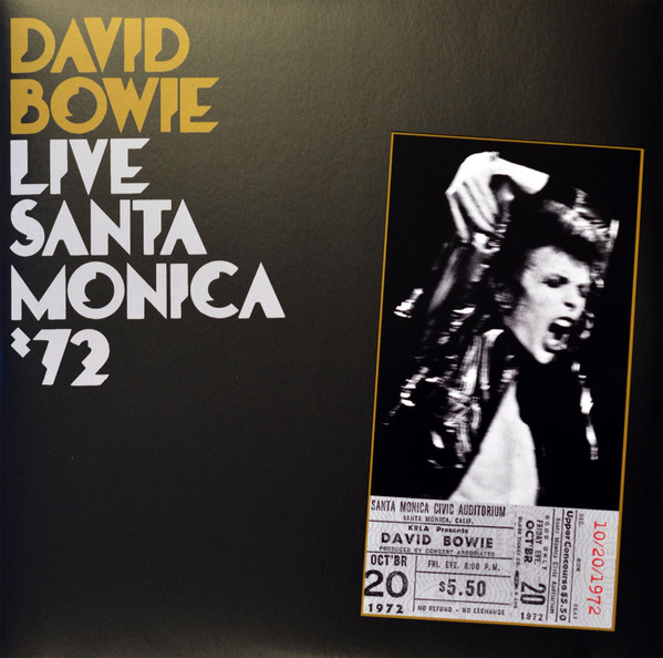 David Bowie - Live Santa Monica '72, 2LP, vinila plates, 12&quot; vinyl record