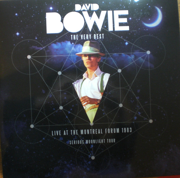David Bowie - The Very Best - Live At The Montreal Forum 1983, Serious Moonlight Tour, (Limited Numbered Edition, Dark Red Vinyl), 2LP, vinila plates, 12&quot; vinyl record