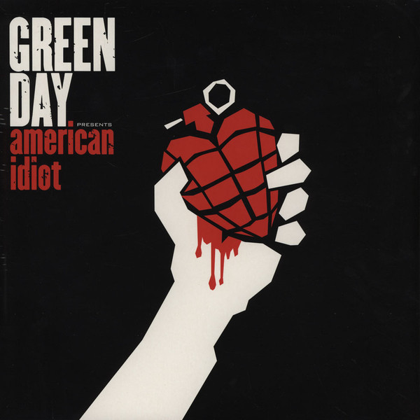 Green Day - American Idiot, 2LP, vinila plates, 12&quot; vinyl record