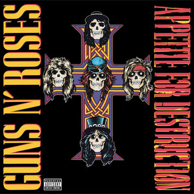 Guns N' Roses - Appetite For Destruction, LP, vinila plate, 12&quot; vinyl record