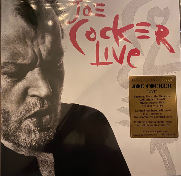 Joe Cocker - Joe Cocker Live, 2LP, vinila plate, 12&quot; vinyl record, Limited edition, COLOURED VINYL