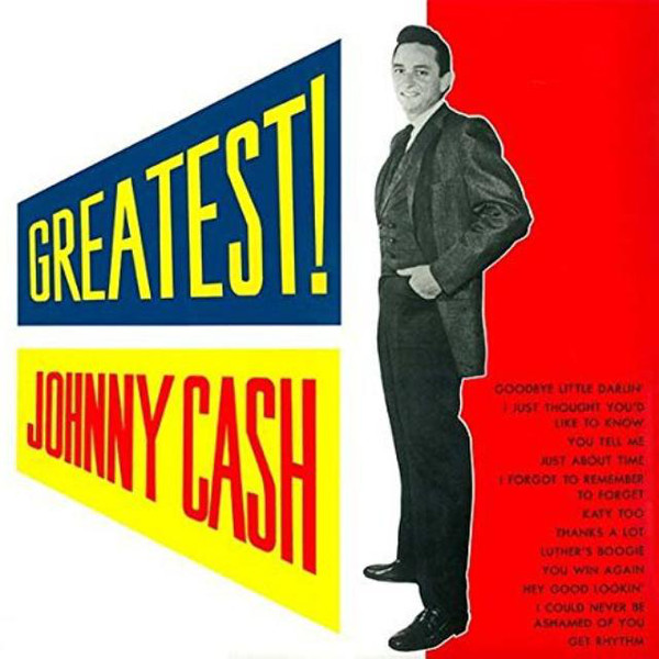 Johnny Cash - Greatest!, LP, vinila plate, 12&quot; vinyl record