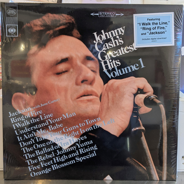 Johnny Cash - Greatest Hits Volume 1, LP, vinila plate, 12&quot; vinyl record