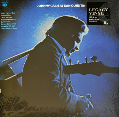 Johnny Cash - Johnny Cash At San Quentin, LP, vinila plate, 12&quot; vinyl record