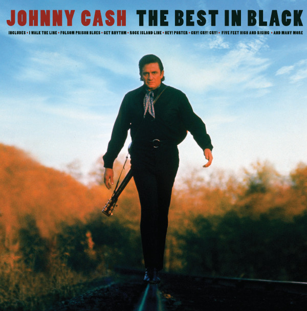 Johnny Cash - The Best In Black, 2LP, vinila plates, 12&quot; vinyl record