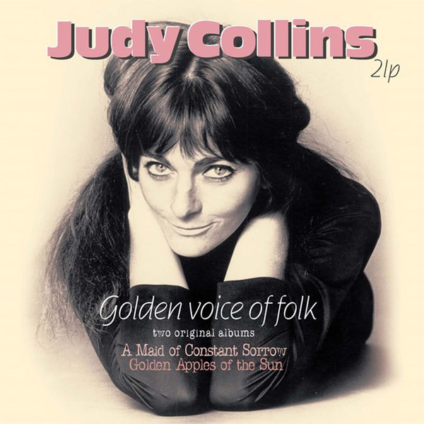 Judy Collins - Golden Voice of Folk. Two Original Albums, 2LP, vinila plates, 12&quot; vinyl record