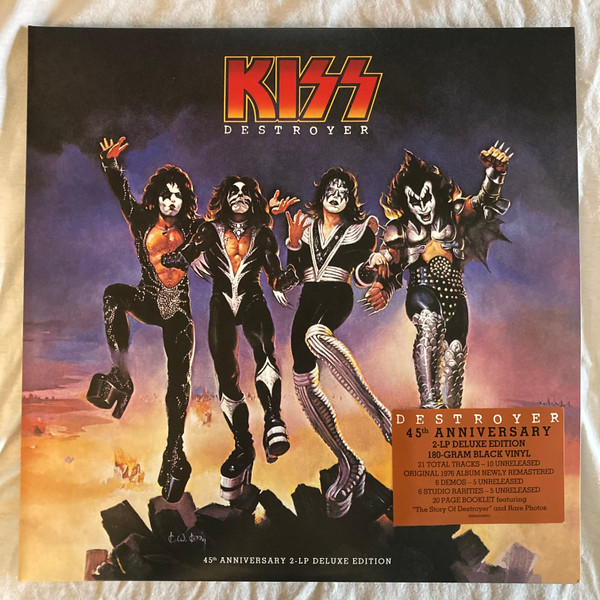 Kiss - Destroyer, 45th ANNIVERSARY 2-LP DELUXE EDITION, vinila plates, 12&quot; vinyl record