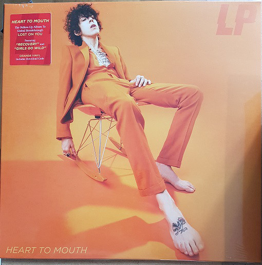L.P.  - Heart To Mouth, LP, vinila plate, 12&quot; vinyl record, COLOURED VINYL