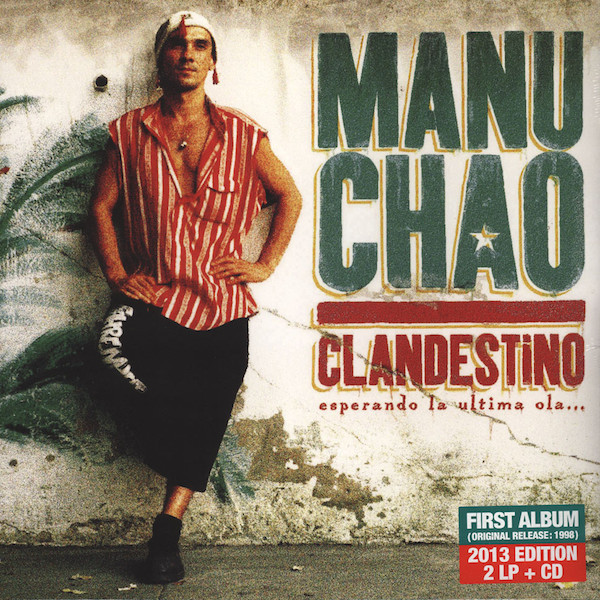 Manu Chao - Clandestino, 2LP, vinila plates, 12&quot; vinyl record, +CD