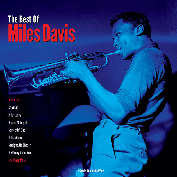 Miles Davis - The Best Of Miles Davis, 3LP, vinila plates, 12&quot; vinyl record, Limited Edition, Coloured vinyl