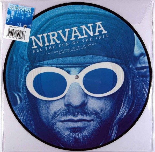 Nirvana - All The Fun Of The Fair, LP, vinila plate, 12&quot; vinyl record, RARE LIVE RECORDING