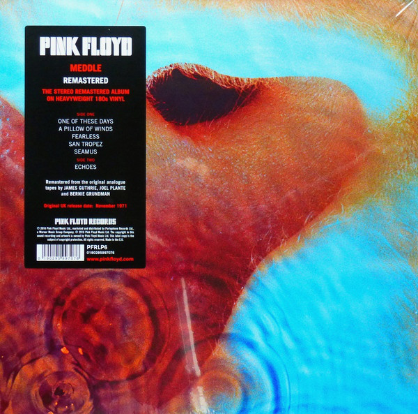 Pink Floyd - Meddle, LP, vinila plate, 12&quot; vinyl record