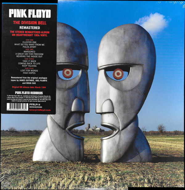 Pink Floyd - The Division Bell, 2LP, vinila plates, 12&quot; vinyl record