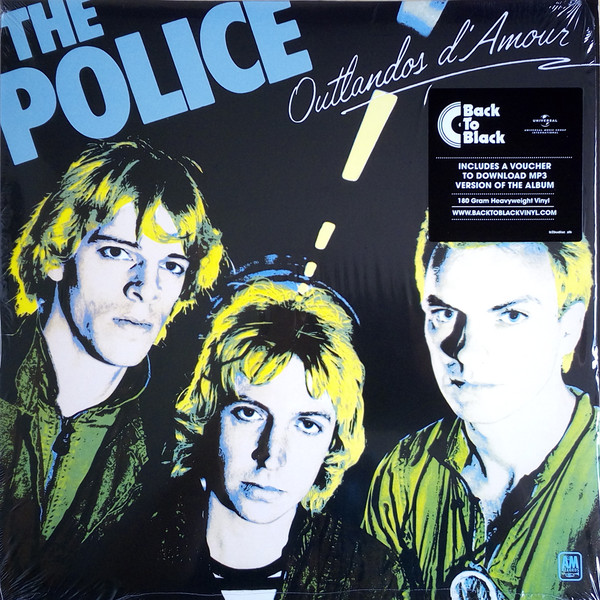 The Police - Outlandos D'Amour, LP, vinila plate, 12&quot; vinyl record