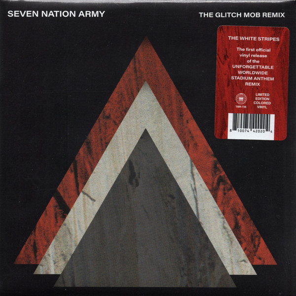 The White Stripes - Seven Nation Army (The Glitch Mob Remix), Single, vinila plate, 7&quot; vinyl record