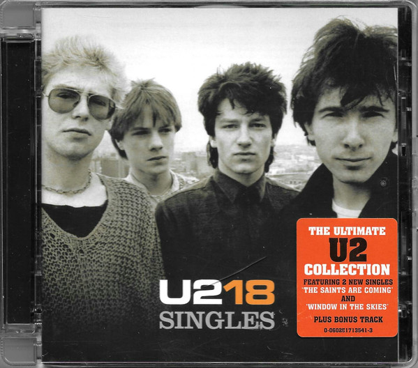 U2 - 18 Singles, CD, Digital Audio Compact Disc