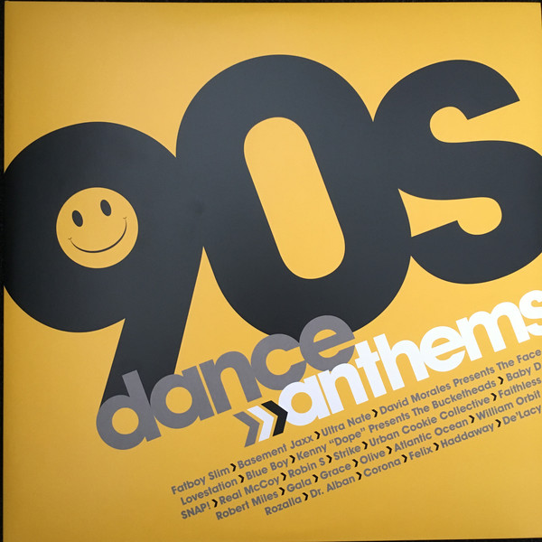 Various - 90s Dance Anthems, 2LP, vinila plates, 12&quot; vinyl record