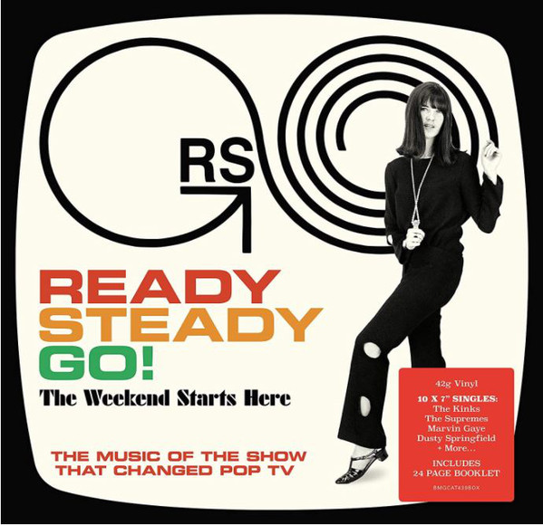 Various - RS GO Ready Steady Go The Weekend Starts Here, Single Box, vinila plate, 10x 7&quot; vinyl record Box