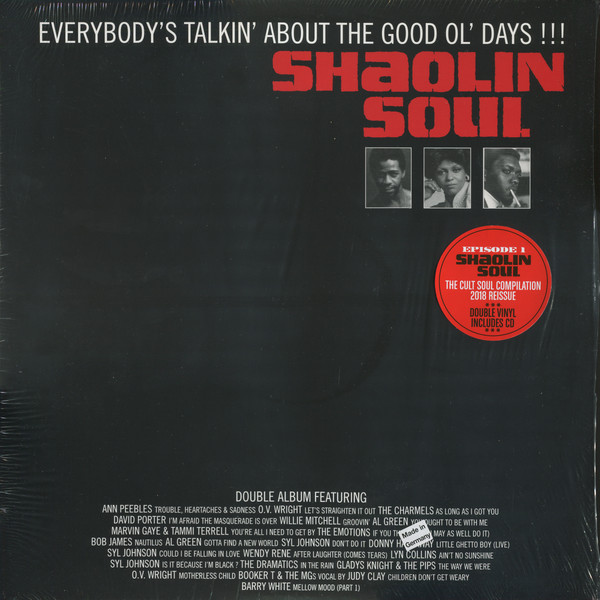 Various - Shaolin Soul (Episode 1), 2LP, vinila plates, 12&quot; vinyl record, +CD