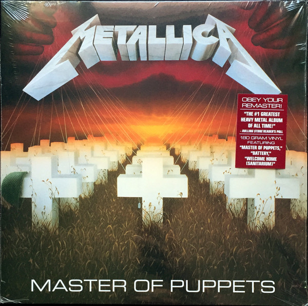 Metallica - Master Of Puppets, LP, vinila plate, 12&quot; vinyl record