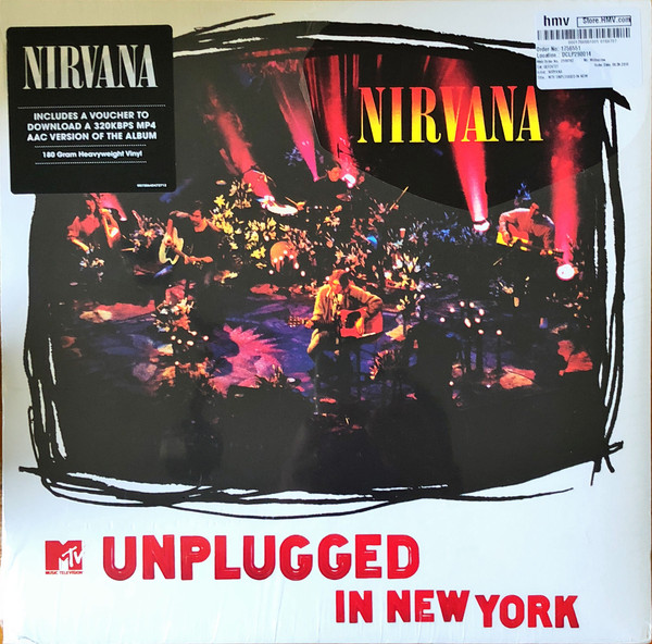 Nirvana - MTV Unplugged In New York, LP, vinila plate, 12&quot; vinyl record